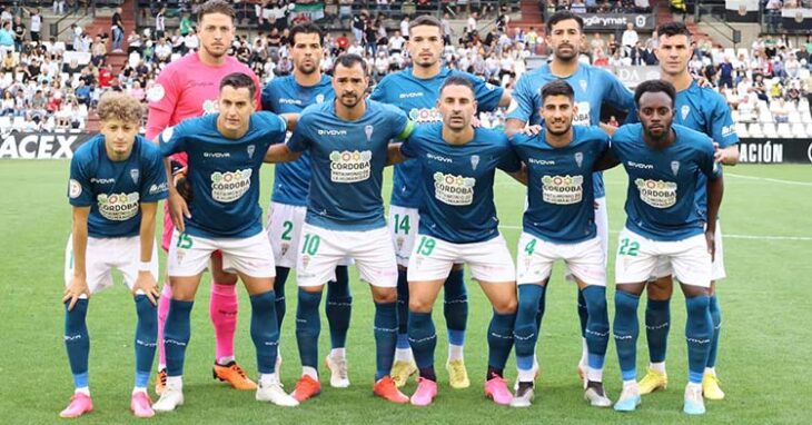 El once del Córdoba CF en Mérida.