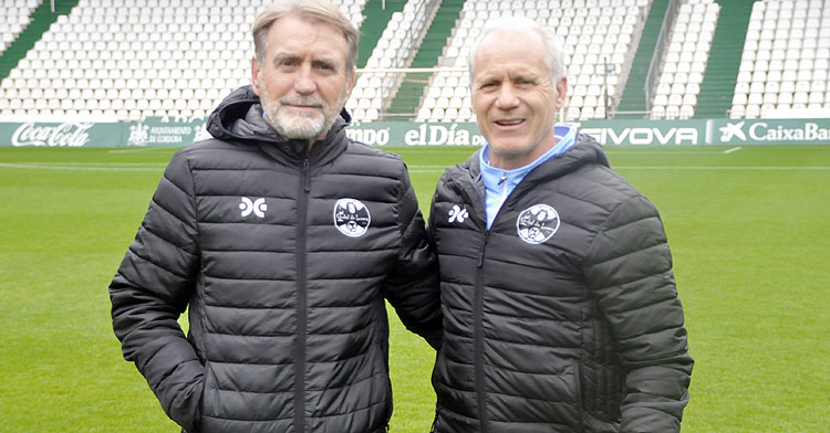 Falete junto a su segundo, Paco Ortiz. Foto: Antonio Dávila / Ciudad de Lucena