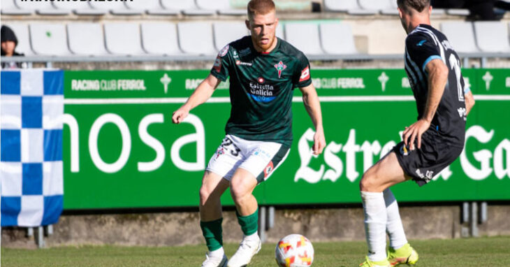 Carlos Vicente, uno de los estiletes del equipo ferrolano. Foto: Racing de Ferrol