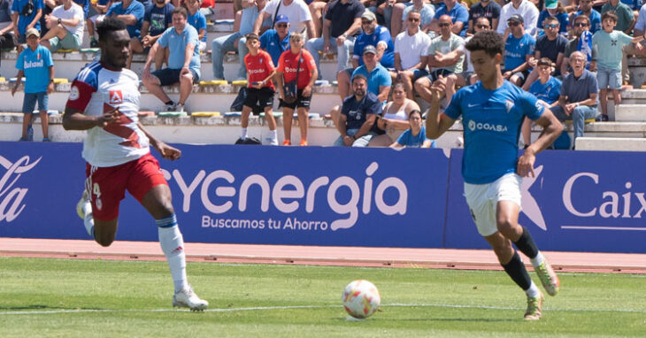 La escuadra azulina no pudo con el Rayo Majadahonda. Foto: CD San Fernando