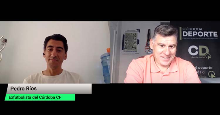 Pedro Ríos durante su entrevista con David Jurado.
