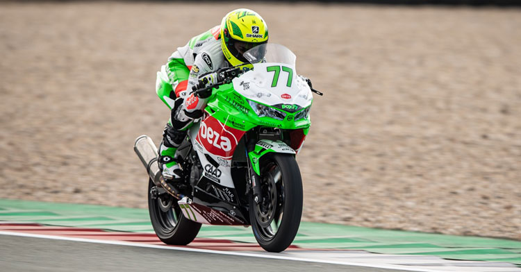 Pepe Osuna rodando en Assen