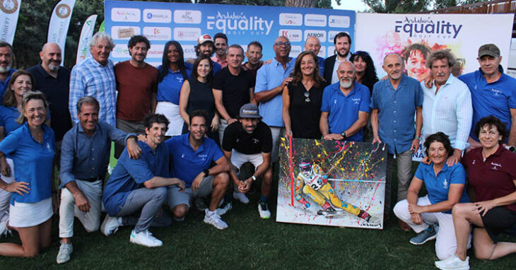 El II Memorial Blanca Fernández Ochoa estuvo repleto de exfutbolistas y vips.