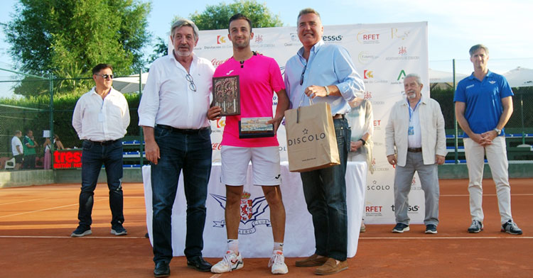 Javier Barranco, vencedor del del II Torneo Internacional Cordoba Patrimonio de la Humanidad Tressis