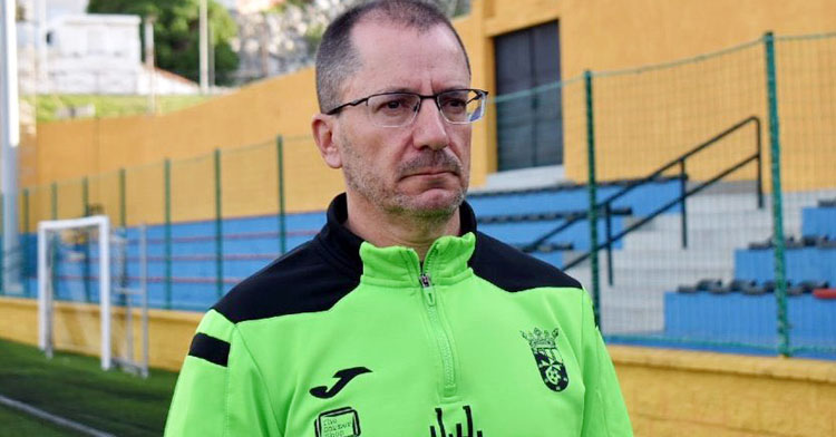 José Juan Romero en su etapa en el Ceuta. Foto: Ceuta TV