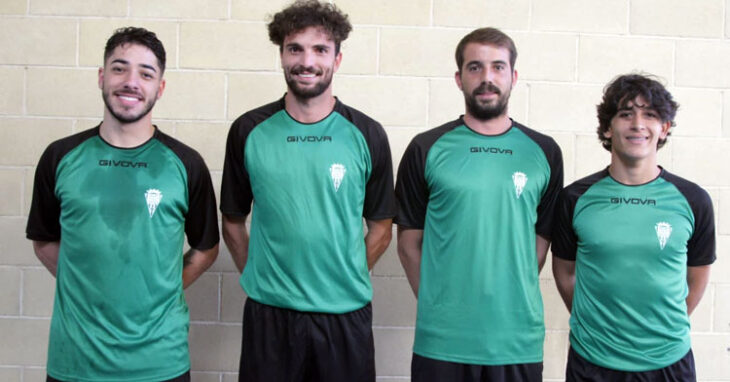 Lucas Perin, Zequi y Joaquín acompañarán a Fabio como capitanes. Foto: Córdoba Futsal