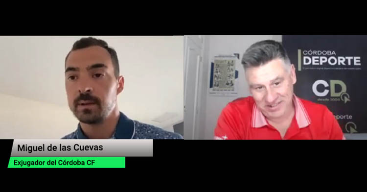 Miguel de las Cuevas durante su entrevista con David Jurado.