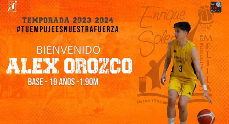 Álex Orozco da el salto a la LEB Plata tras su paso por La Palma con Rafa Sanz.