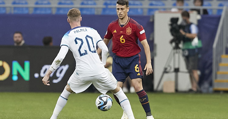 Antonio Blanco en la final del Campeonato de Europa. Foto: RFEF