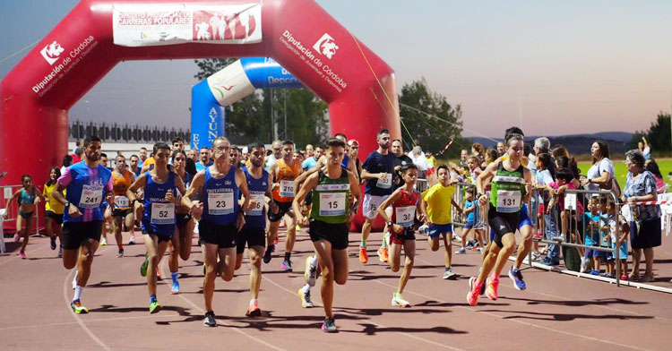 Una imagen de archivo del Circuito Provincial de Carreras Populares 2023
