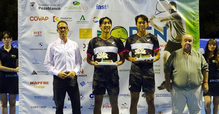 Ji Sung Nam y Min-Kyu Song se ha proclamado campeona de la XXVIII edición del Open Ciudad de Pozoblanco Covap Memorial Fabián Dorado en dobles