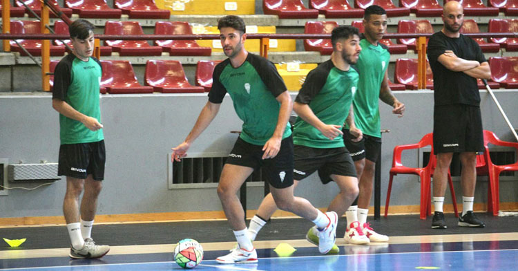 El Córdoba Patrimonio, en marcha. Foto: Córdoba Futsal