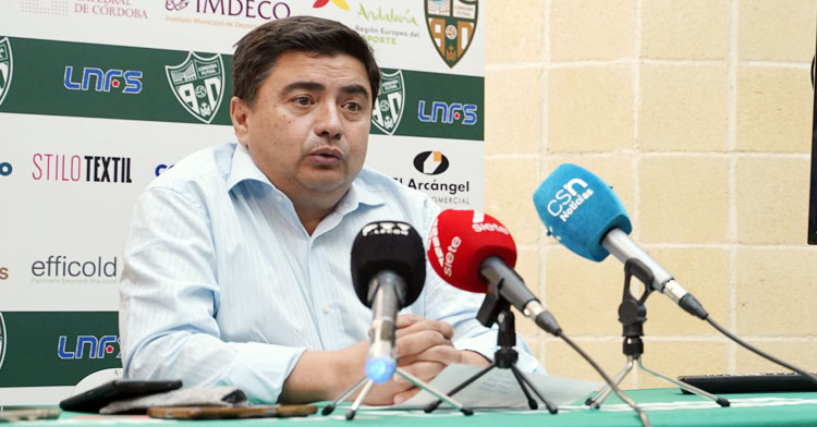 José García Román en una comparecencia. Foto: José Antonio Chacón