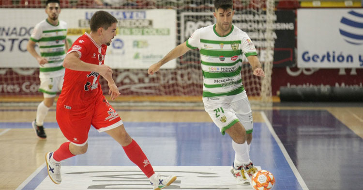 Ismael en el duelo ante el Jimbee Cartagena. Foto: Córdoba Futsal