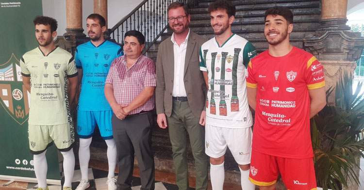Las nuevas camisetas que lucirá el Córdoba Patrimonio en la campaña 2023-24