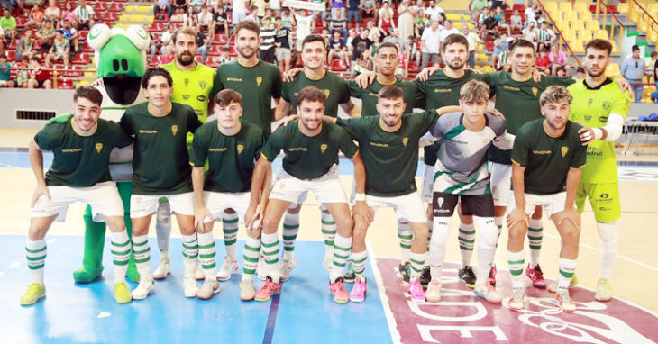 Una formación del Córdoba Patrimonio en esta pretemporada. Foto: Córdoba Futsal