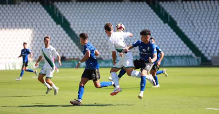 El Córdoba B empezó con mal pie en El Arcángel. Foto: Cristo García / Xerez CD