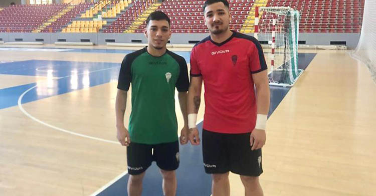 Los argentinos Camilo García y Enmanuel Alarcón en Vista Alegre.