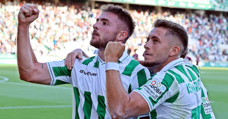 Isma Ruiz y Casas celebrando el 1-0. Foto: CCF