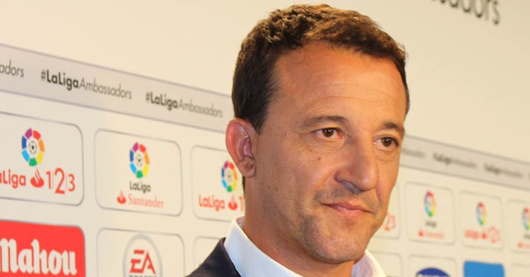 César Sánchez en su última etapa en el Valencia como director deportivo.