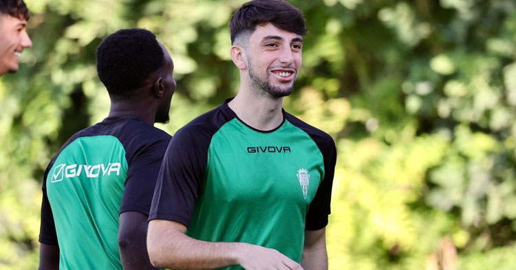 Christian Delgado en un entrenamiento de pretemporada. Foto: CCF
