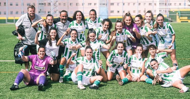 Las cordobesistas pudieron celebrar al fin un triunfo en la liga. Foto: @CordobaFemenino