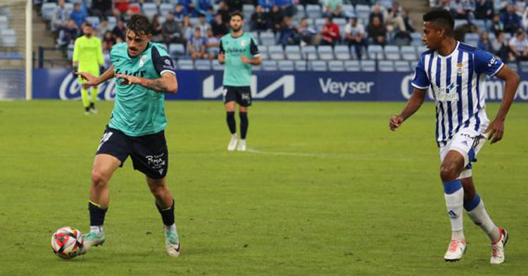 La escuadra gaditana en su partido en el Colombino. Foto: Atlético Sanluqueño
