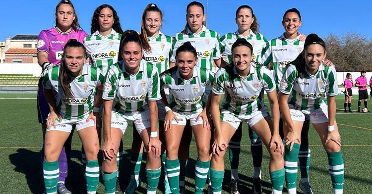 El once inicial cordobesista en Albacete. Foto: @CordobaFemenino