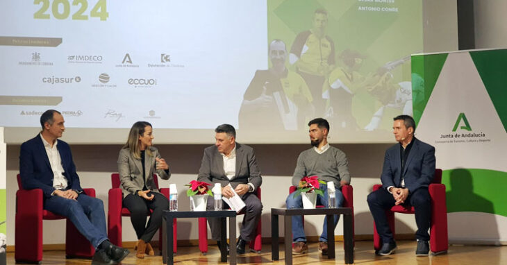 Un momento del coloquio del II Congreso de Cordobadeporte Rumbo a París