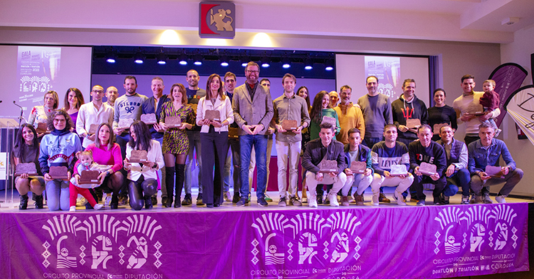 Gala del Circuito Provincial de Duatlón y Triatlón. Foto: Diputación