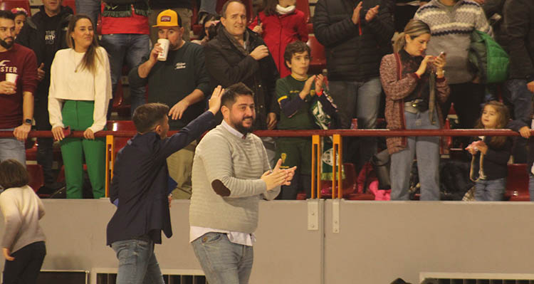 Josan González, tras el triunfo del Córdoba Patrimonio ante el Noia.