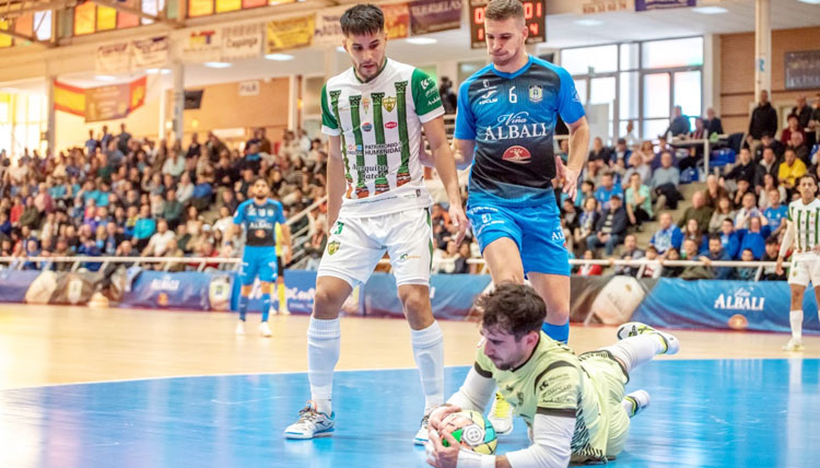 Mareco, en un partido ante el Viña Albali Valdepeñas. Foto: AC