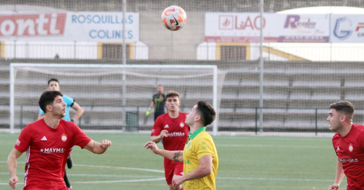 Un momento del encuentro entre Montilla CF y Utrera B. Foto: Montilla CF