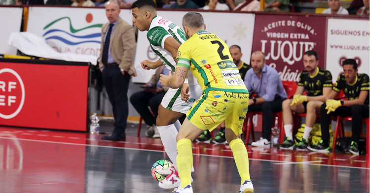 Guilherme puede ser la gran novedad califal ante los jiennenses. Foto: Córdoba Futsal
