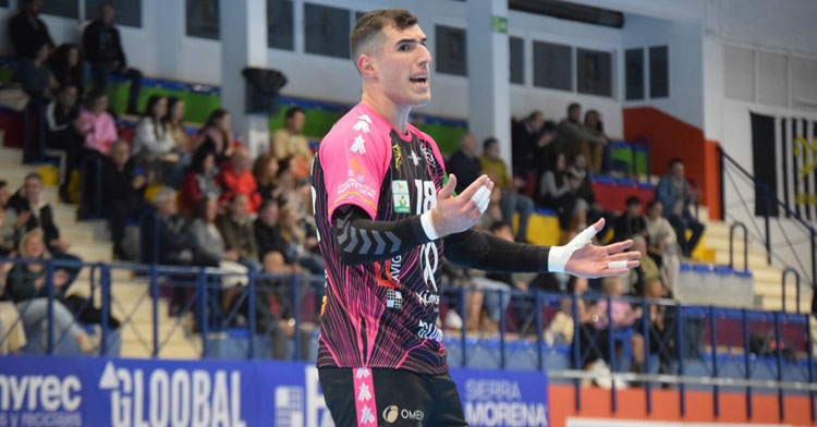 Arsenashvili en un partido del Ángel Ximénez. Foto: Ángel Ximénez