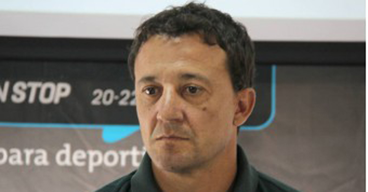 César Sánchez en una de sus últimas apariciones públicas.