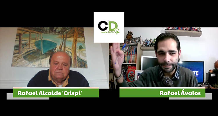 Crispi echando la mirada atrás con Rafa Ávalos en la vídeo-entrevista de la semana.