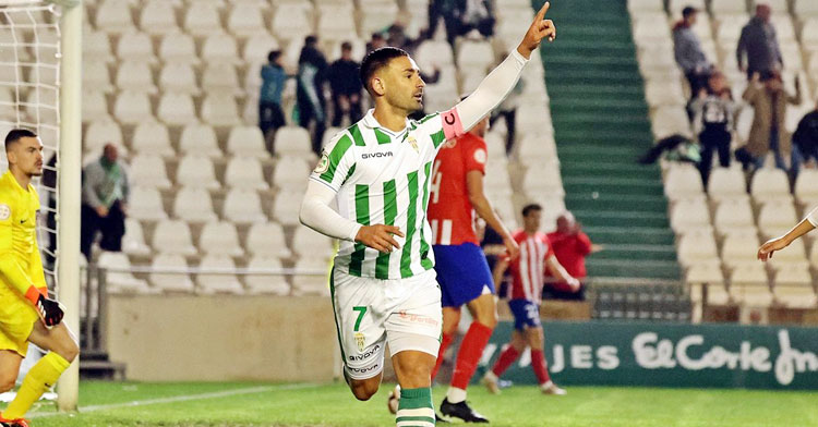 Kike Márquez dedicando su gol. Autor: CCF