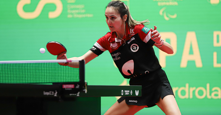 Marija Galonja compitiendo en Tarragona. Foto: RFETM