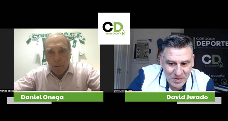 Daniel Onega durante su entrevista con David Jurado.