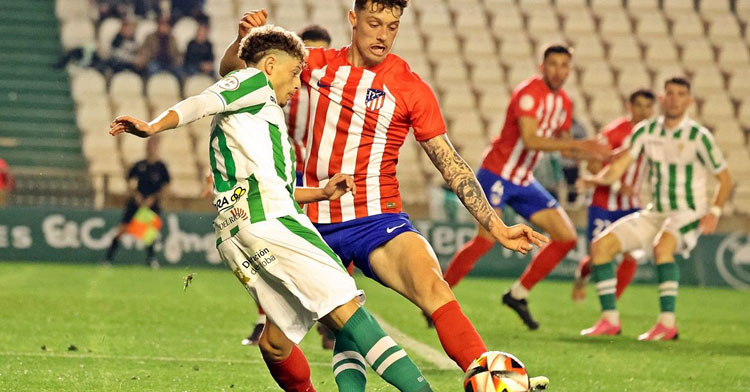 Simo hizo que la baja de Adilson no se notara contra el Atlético de Madrid B. Foto: CCF