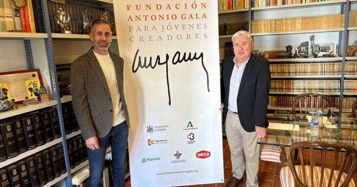 Ángel Ortiz y Francisco Moreno posando para la ocasión