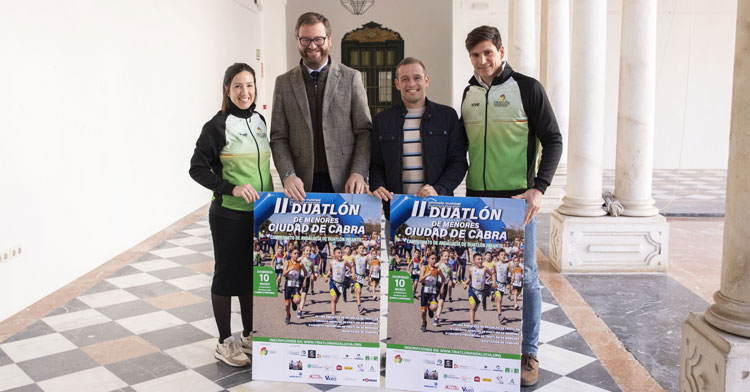 La puesta de largo de Duatlón de Cabra en Diputación