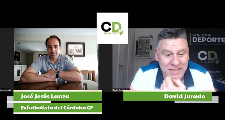 José Jesús Lanza durante su entrevista con David Jurado.