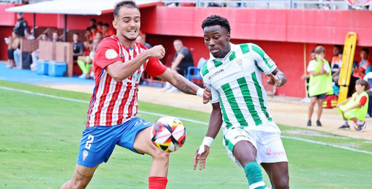 Adilson en el Algeciras-Córdoba de la ida. Foto: CCF