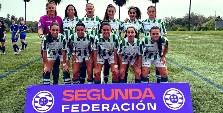 El once inicial cordobesista en el estreno de Sergio Guillén. Foto: Córdoba Femenino
