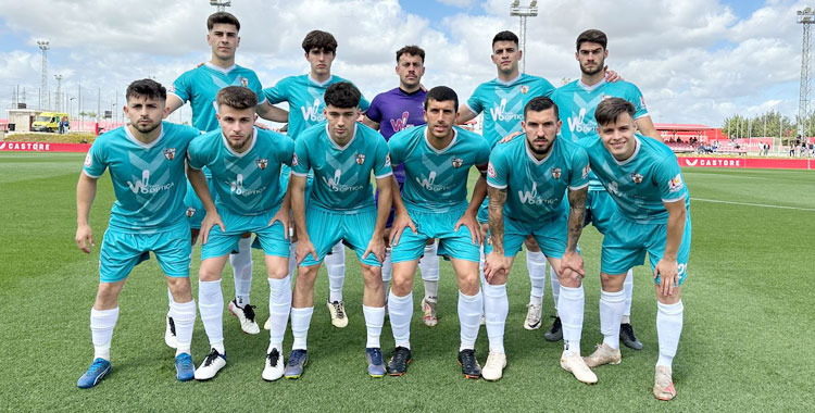 El once inicial de la escuadra de Antonio Jesús Cobos en Sevilla. Foto: CD Pozoblanco
