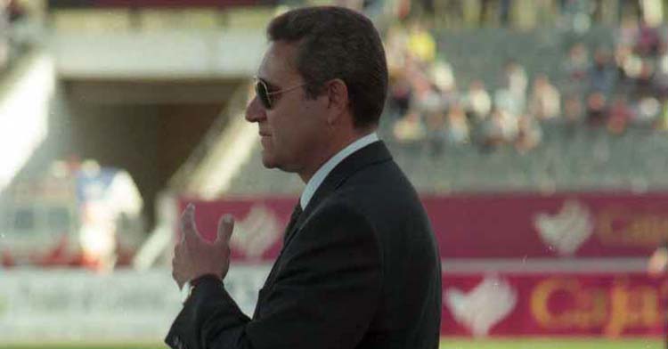 Pepe Escalante en un partido en El Arcángel en la temporada 1998-99. Foto: Larrea