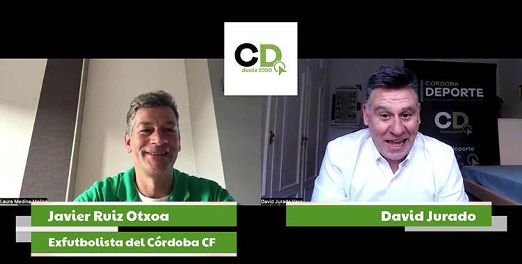 Javi Ruiz Otxoa durante su entrevista con David Jurado.
