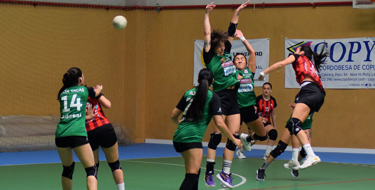 El equipo de Adesal en el derbi en Fátima contra el Deza CBM. Foto: Laclasi.es
